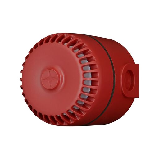 Eaton 540503FULL-0403X Fulleon Roshni Low-Profile Sounder, Deep Base, Red