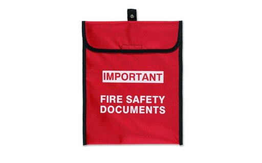 FireChief Soft Case Fire Document Holder (HSDA4) - MES Systems Nuneaton