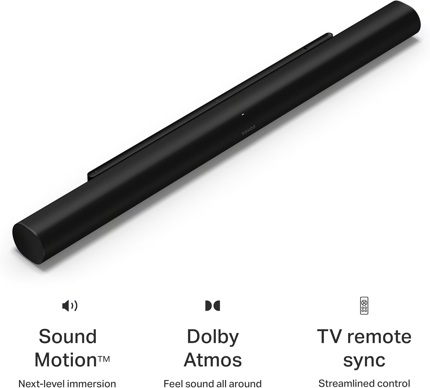 SONOS ARC Ultra Speaker in BLACK +SONOS® SUB G4 Speaker Matt BLACK - MES Systems Nuneaton