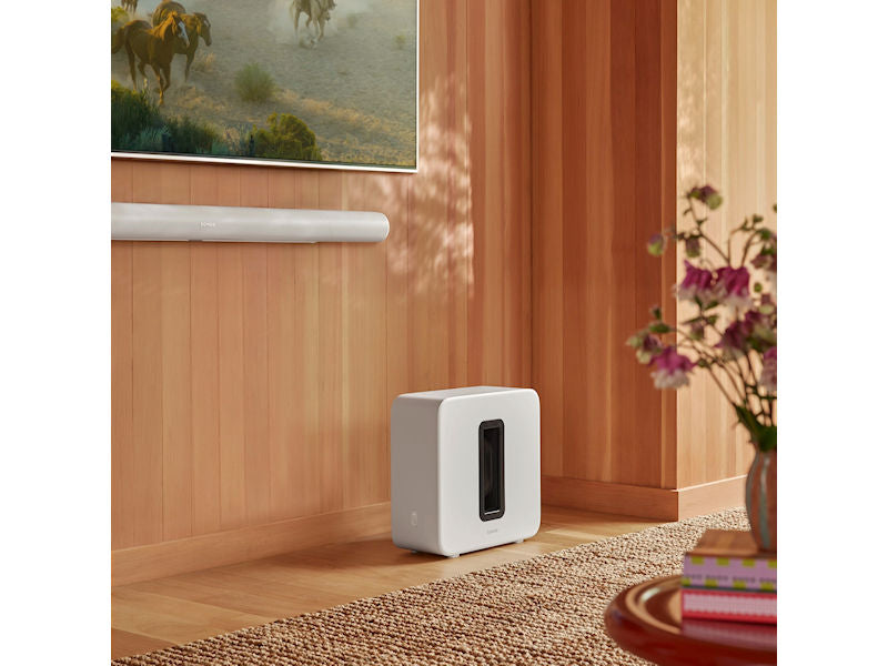 SONOS Sub 4 Wireless Subwoofer - White - MES Systems Nuneaton