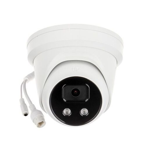Hikvision DS-2CD2346G2-IU(2.8mm)(C) 4MP IR Fixed Turret Network AcuSense Camera - MES Systems Nuneaton