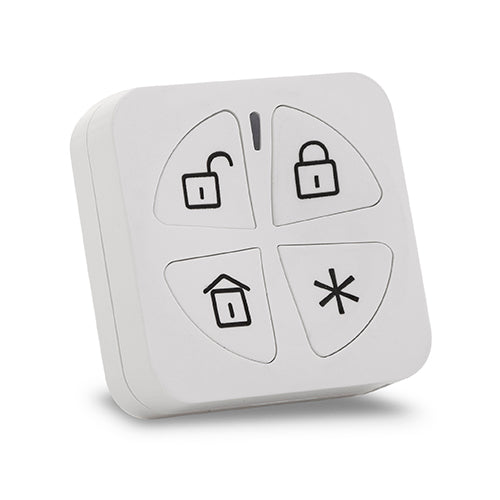 Risco RWX332KF800B WiComm Pro Wireless Panda 4 Button Keyfob - MES Systems Nuneaton