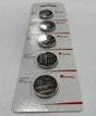 Pyronix BATT-CR2450R 3V Lithium Ion -Button Cell Battery, 5-Pack - MES Systems Nuneaton
