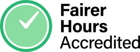 MES Systems is recognised as a Fairer Hours Accredited Employer!