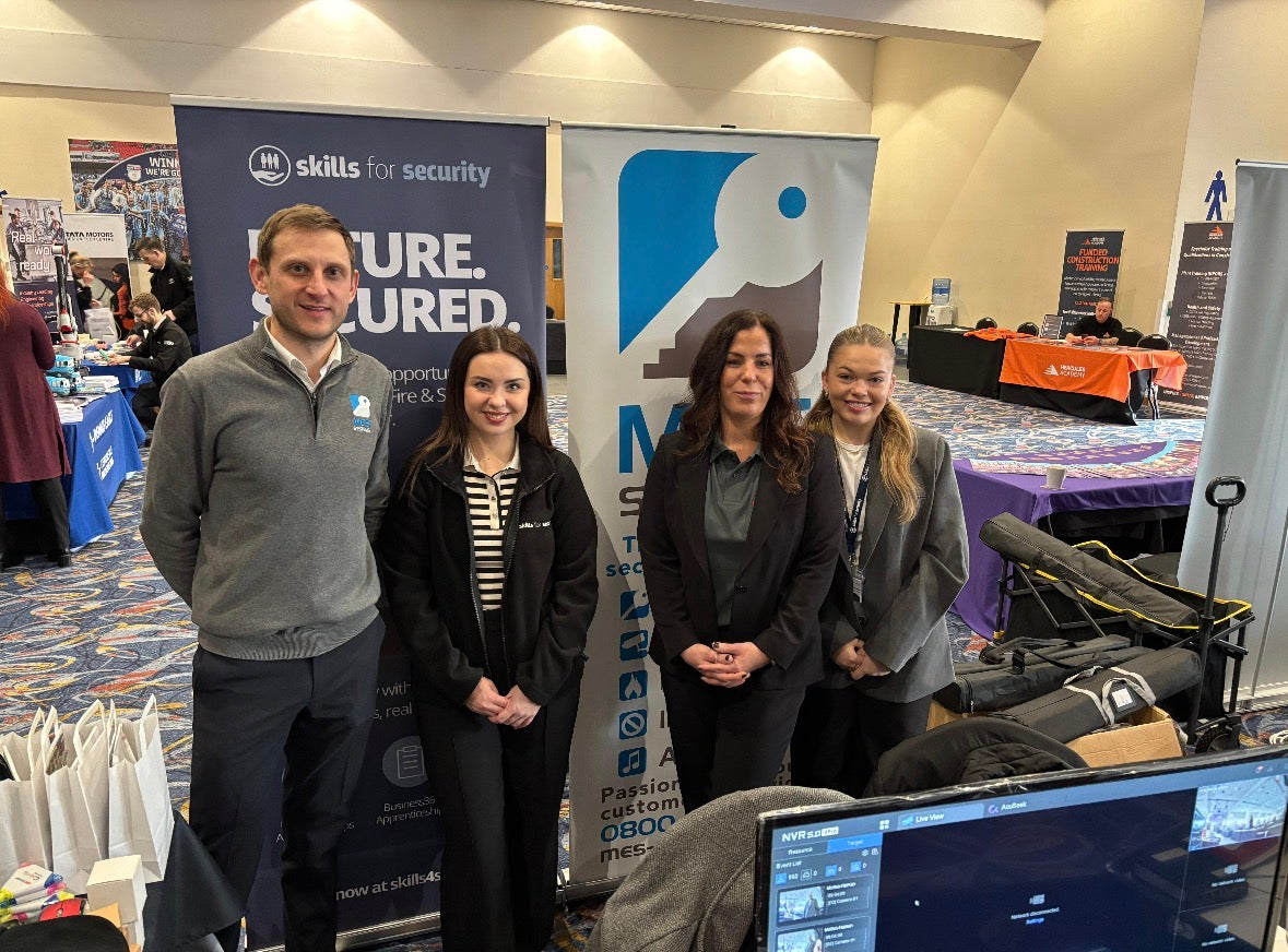 MES Systems Showcases Fire and Security Careers at Warwickshire Skills Show