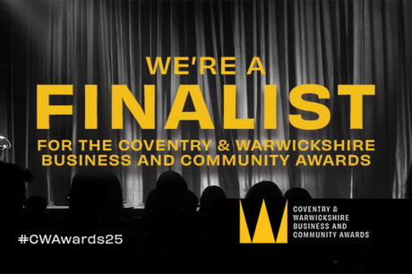 Exciting News! We've been shortlisted as a Finalist for the Coventry & Warwickshire Business and Community Awards 2025!