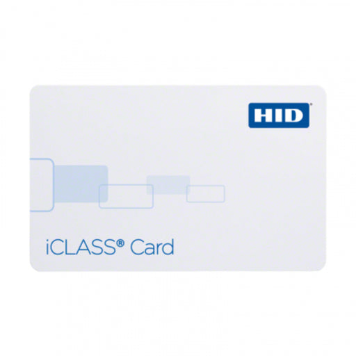 HID iClass 2000PGGMN H10302 Card 2K/2, White, Suitable for printing PER 100 - MES Systems Nuneaton