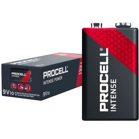 Duracell Procell Intense Power 9V 6LR61 Battery - MES Systems Nuneaton