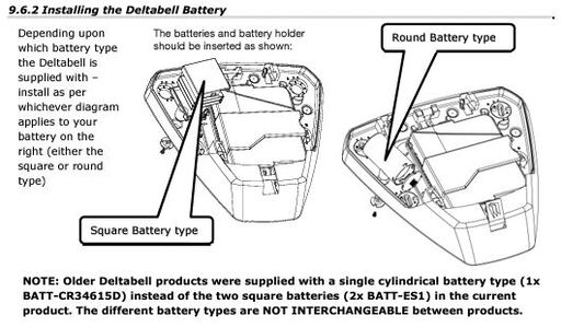 Genuine Pyronix Deltabell BATT-ES1 (Single pack),Deltabell-WE Enforcer Bell Box Sounder Battery - MES Systems Nuneaton