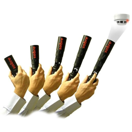 Smoke Sabre Hand Held Smoke Detector Tester 150ml - MES Systems Nuneaton