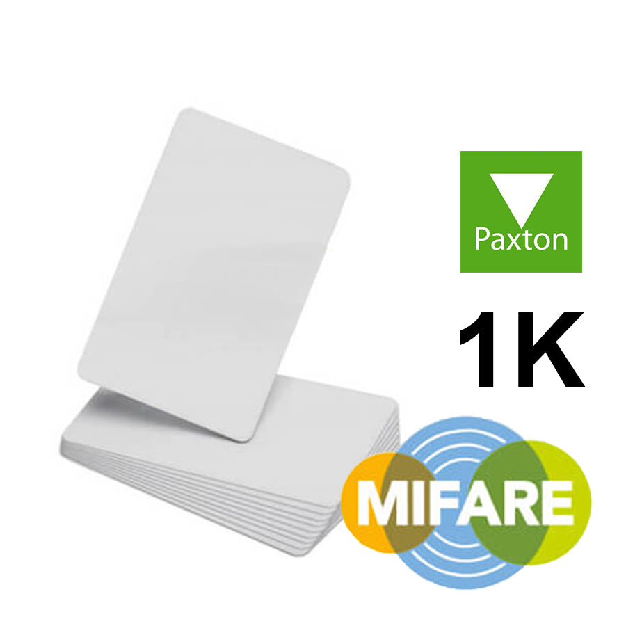 Paxton 692-148 MIFARE Classic® – 1k ISO card, without magstripe, pack of 10