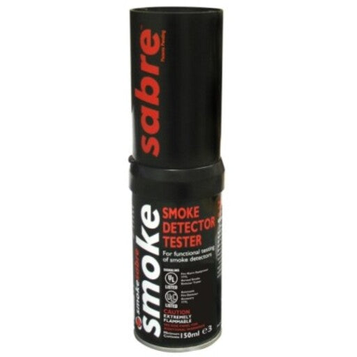 Smoke Sabre Hand Held Smoke Detector Tester 150ml - MES Systems Nuneaton