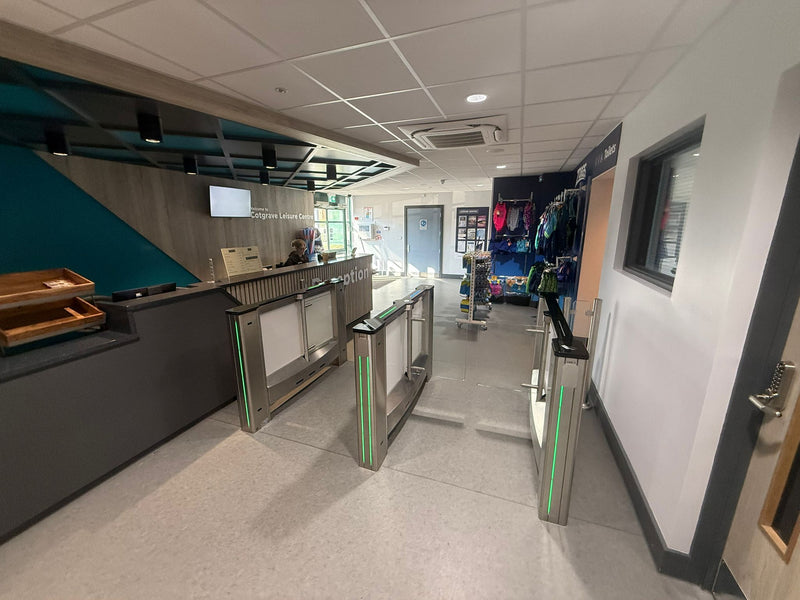  Recent Came Speed Gate installation at leisure centre