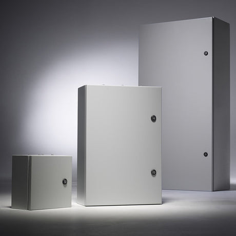 Europa STB604020A IP65 Steel Wall Mount Enclosure - 600x400x200mm - MES Systems Nuneaton