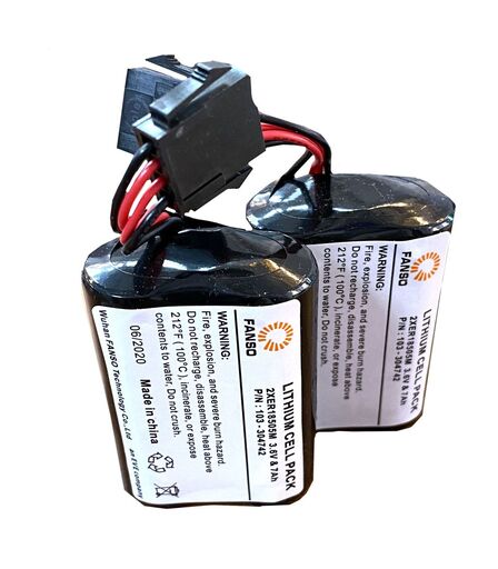 Fanso K-305177 Siren/Sounder Battery Twin Pack for Visonic MCS-740, SR-720, SR-740 and SR-740