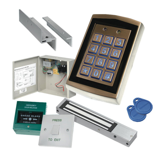 KIT4 Single Door Access Kit c/w Proximity plus Maglocks (1-2days collection/delivery)