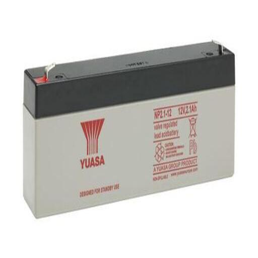 Yuasa NP2.1-12 2.1Ah 12V Sealed Lead Acid Battery - MES Systems Nuneaton