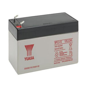 Yuasa NP3.2-12 (12V 3.2Ah) General Purpose Valve Regulated Lead Acid Battery