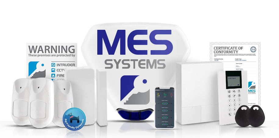 Risco WiComm Pro Wireless Burglar Alarm Kit Installation - MES Systems Nuneaton
