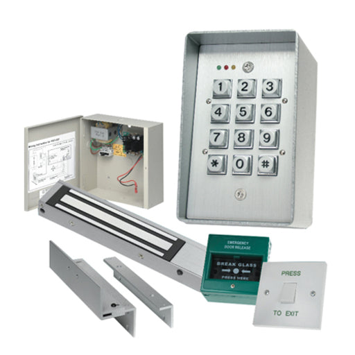 KIT2 Single Door Access Kit c/w Maglocks (1-2days collection/delivery)