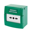 KAC MCP M4A-G000SF-12 Green Double Pole Break glass Unit - resettable - MES Systems Nuneaton